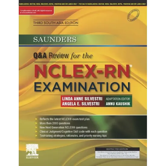 Saunders Q&A Review for the NCLEX-RN Examination(SAE) -3E