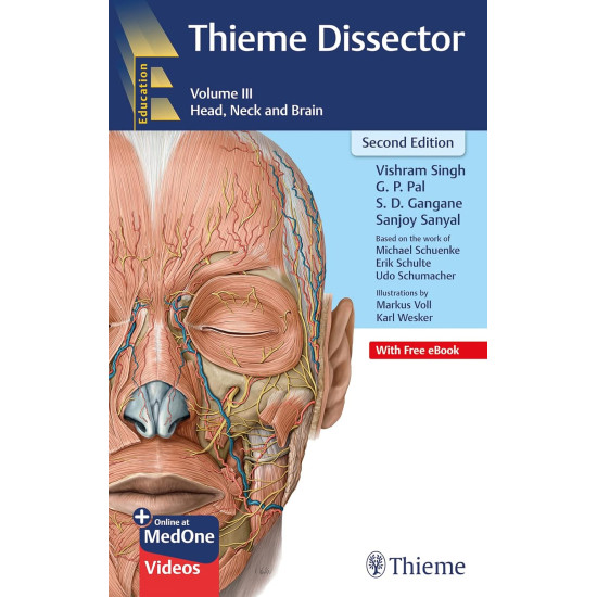 Thieme Dissector Head Neck & Brain Vol.3