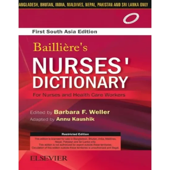 Bailliere's Nurses' Dictionary for Nurses and Health Care Workers (SAE) -2E