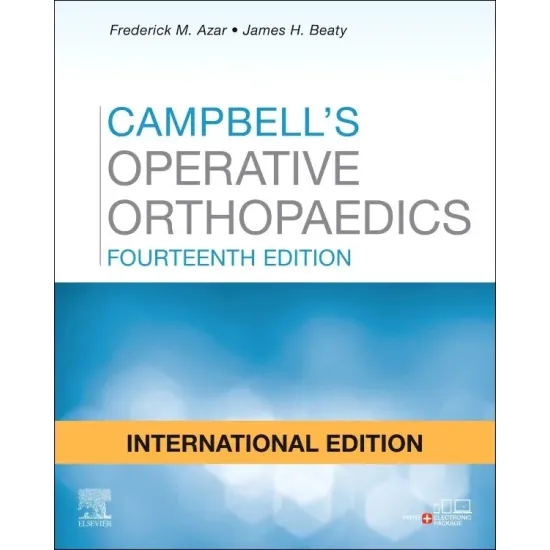 Campbell's Operative Orthopaedics IE - (4-Vol Set) - 14E