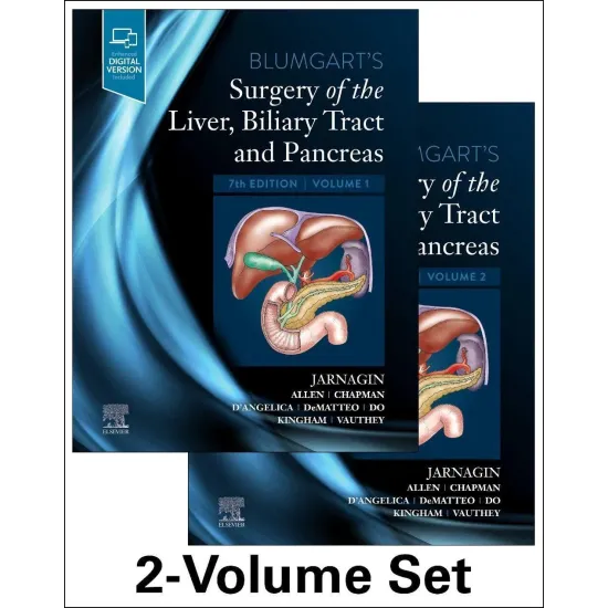 Blumgart's Surgery of the Liver, Biliary Tract & Pancreas (2 Vol Set) -7E