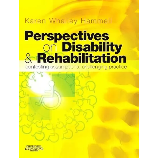 Perspectives on Disability and Rehabilitation-1E