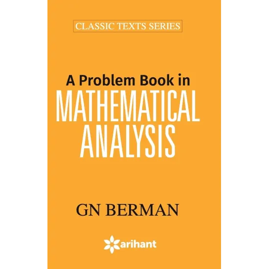 A Problem Book In Mathematical Analysis (Pb 1994)