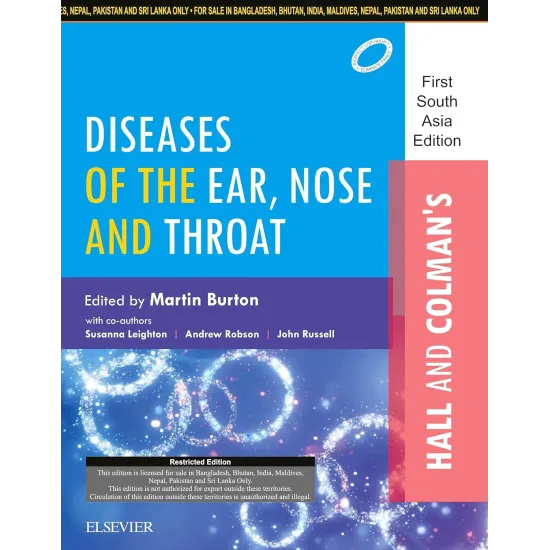 Hall & Colman’s Diseases of the Ear, Nose and Throat (SAE) -1E