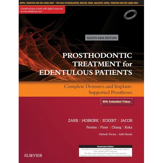 Prosthodontic Treatment for Edentulous Patients - 1st SAE 