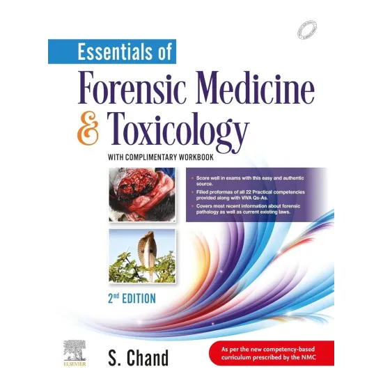 Essentials of Forensic Medicine and Toxicology (Set) -2E