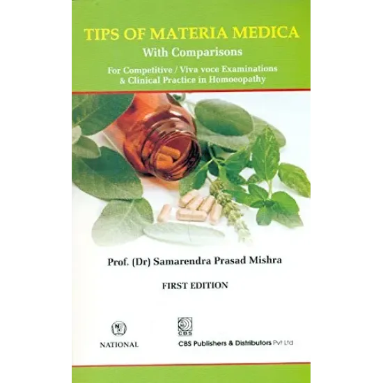 Tips Of Materia Medica With Comparisons (Pb 2015) 