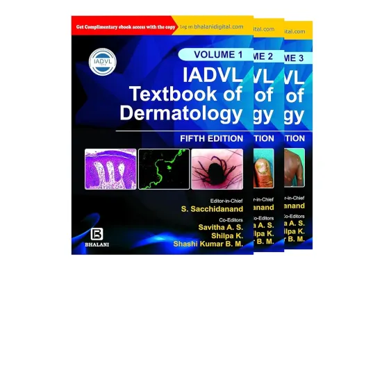 IADVL Textbook of Dermatology (3 vol set) -5E