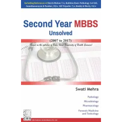 Second Year Mbbs Unsolved 2007 To 2017 (Pb 2018) 