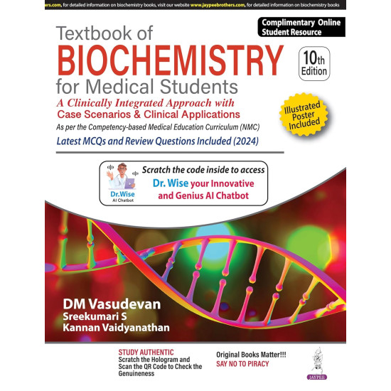 Textbook of biochemistry for medical students