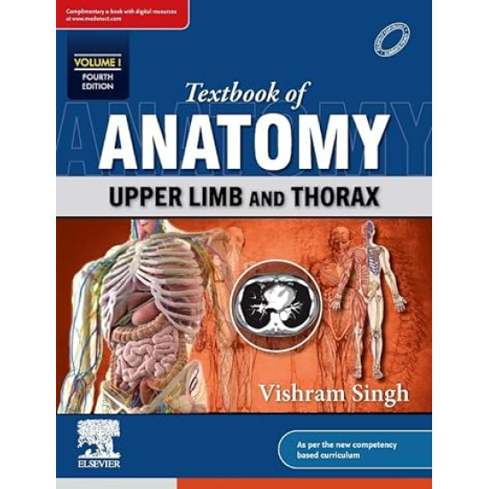 Textbook of anatomy: upper limb and thorax vol 1 4TH ED. 2023