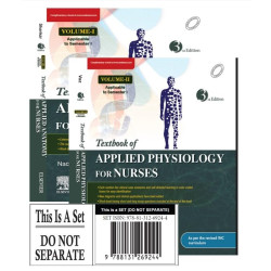 Textbook of Applied Anatomy and Physiology for Nurses (2 Vol) -3E